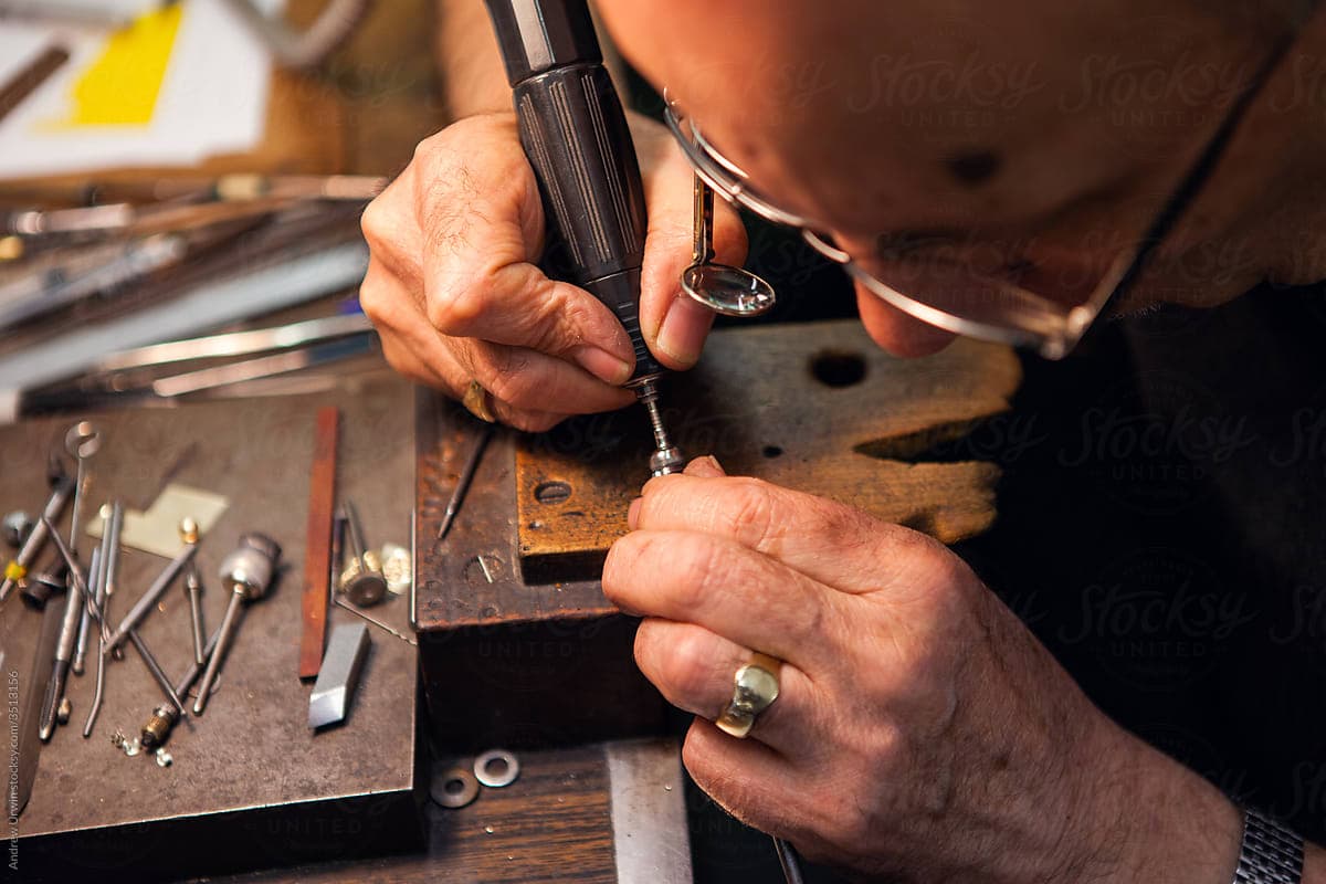 Minimum skills and education required to work for a jeweller in London