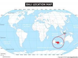 Where is Bali Located on the World Map