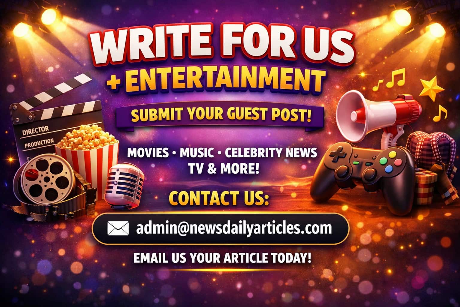 write for us entertainment