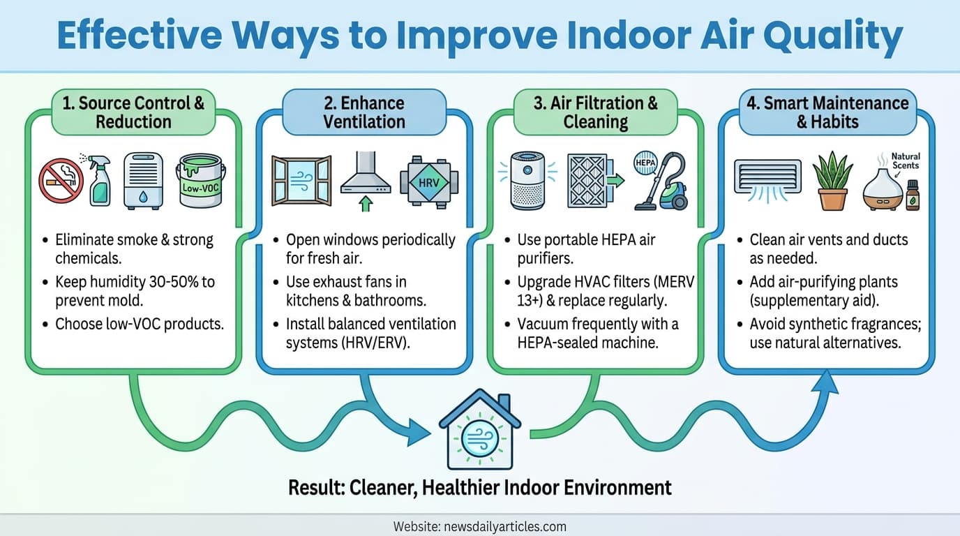 Effective Ways to Improve Indoor Air Quality