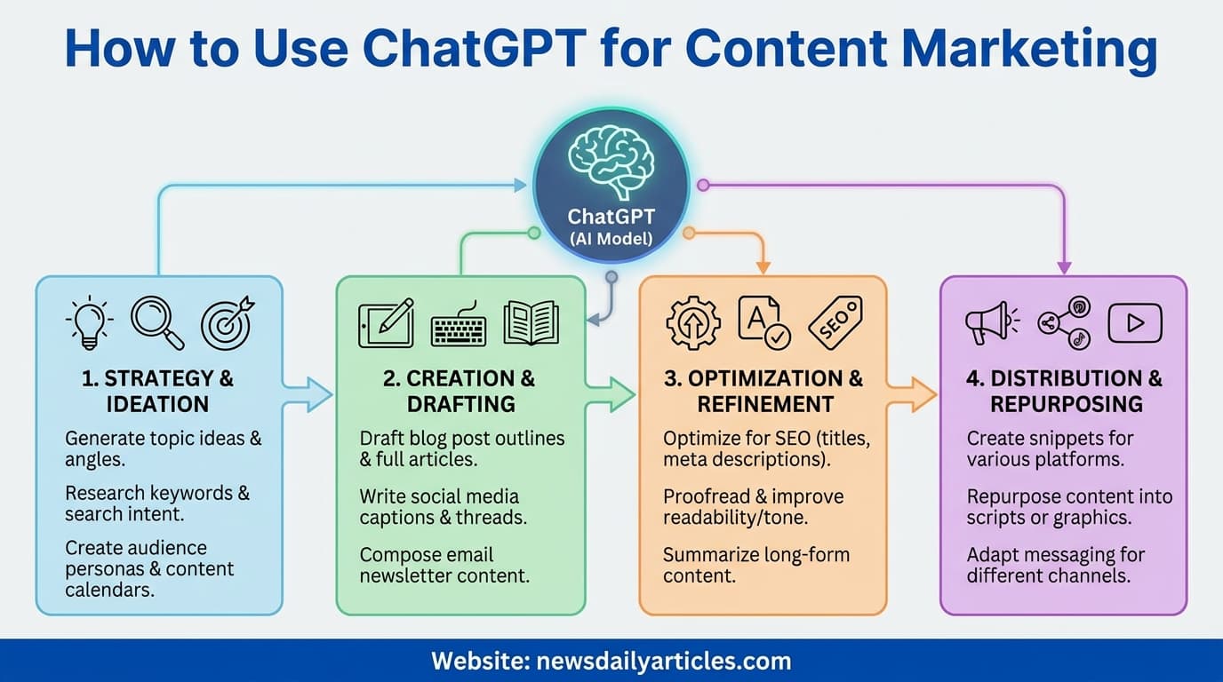 How to Use ChatGPT for Content Marketing