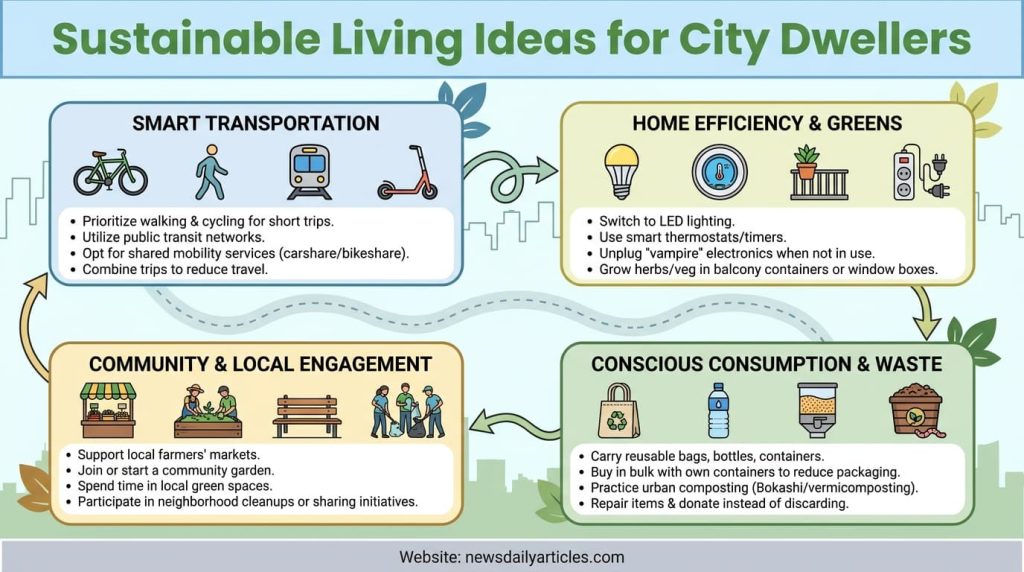 Sustainable Living Ideas for City Dwellers