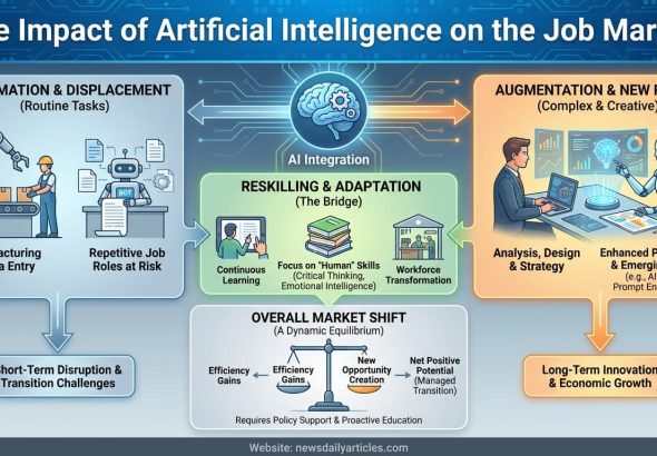 Impact of artificial intelligence on job market